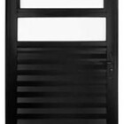 Porta Basculante 2,10 X 0,90 Direita Alumínio Preto