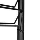 Porta Basculante Lambril Alumínio 2,10 X 90 Preto Hale Esquad