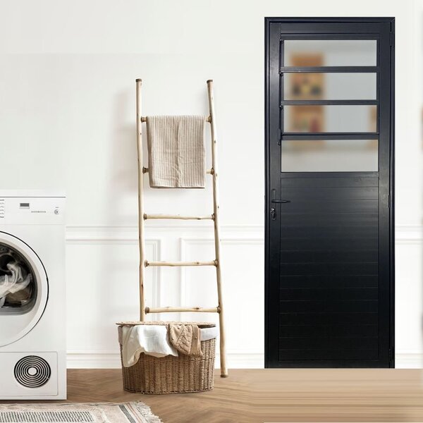 Porta Basculante Lambril Linha Veneza 210x70  Abertura Direit