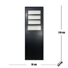 Porta Basculante Lambril Linha Veneza 210x70  Abertura Direit