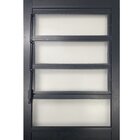 Porta Basculante Lambril Linha Veneza 210x90  Abertura Direit