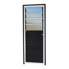 Porta Basculante Linha 25 Vidro Reflex 210x80cm Brimak Mix Pr