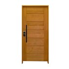 Porta Batente Fechadura Digital Puxador Tubo 82x210 Cm  Rodam