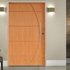 Porta Belíssima 5 Padrão Imbuia Batente Ecológico 14 Fechadur