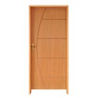 Porta Belíssima 6 Imbuia Batente Ecológico 11cm Fechadura Tac