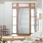 Porta Belíssima 6 Prime Batente 14 Puxador Tubo 80cm 82 X 210