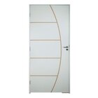 Porta Belíssima 6 Prime Batente Regulável 13-16 Guarnição 5cm