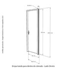 Porta Belíssima 6 Prime Batente Regulável 16-20 Guarnição 5cm