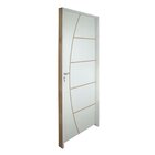 Porta Belíssima 6 Prime Batente Regulável 16-21 Guarnição 5cm