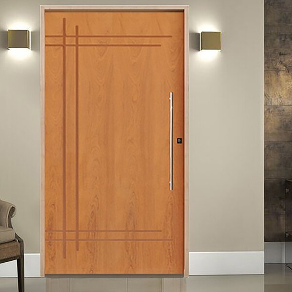 Porta Belíssima 9 Padrão Batente Ecológico 14 Fechadura Rolet