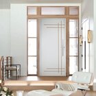 Porta Belíssima 9 Prime Batente 14 Puxador Tubo 80cm 92 X 210