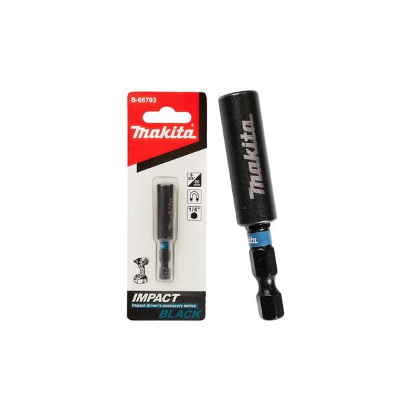 Porta Bit Magnético Makita 60mm B-66793 Impact Black | Leroy Merlin