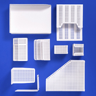 Porta Bloco de Anotações Metal Branco Oikos