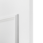 Porta Boiserie Colméia Branca 210X80X3,5 Artens