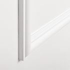 Porta Boiserie Colméia Branca 210X80X3,5 Artens