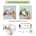 Porta Bolo/alimentos Hermetico Auto Vaccum 6,5l