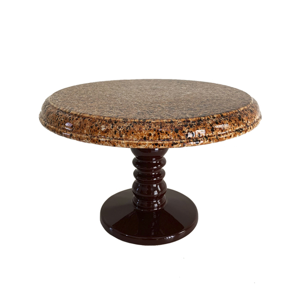 Porta Bolo Boleira Suporte De Bolo Mesa Posta Pedra Sol