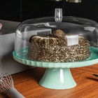 Porta Bolos De Tampa Enfeite Decoração De Mesa Festa Boleira