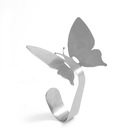 Porta Bolsa Borboleta Em Aço Inox