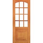 Porta Caiçara Vidrinho - Madeira Maciça - Angelim Medida:2,10