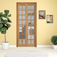 Porta Camarão Completa P/ 16 Vidros Kit Ouro Velho 92x210cm E