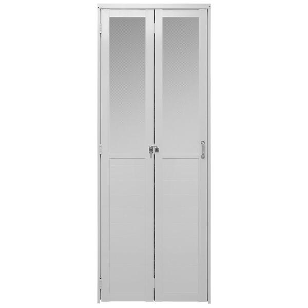 Porta Camarão De Alumínio Lambril C/vidro Branco D - 210x90