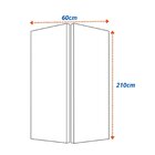 Porta Camarão De Madeira 210 Cm X 60cm Friso 03 Sarrafeada Jb