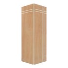 Porta Camarão De Madeira 210cm X 62cm Friso 03 Sarrafeada Jb