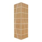 Porta Camarão De Madeira 210cmx80cm Friso 14 Sarrafeado Tauari