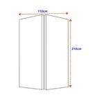 Porta Camarão De Madeira 210x110cm Friso 03 Sarrafeada Jb Por