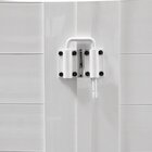 Porta Camarão Lambril Alumínio 60 X 210cm Hale Abertura Esque