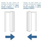 Porta Camarão Lambril Com Vidro Linha Veneza 210x70  Abertura