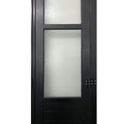 Porta Camarão Lambril Com Vidro Linha Veneza 210x90  Abertura