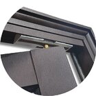 Porta Camarão Meia Lambril Meia Vidrão Linha 25 210x80cm Brim