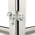 Porta Camarão Palheta Alumínio Branco Com Vidro Linha Veneza