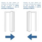 Porta Camarão Palheta Alumínio Branco Linha Veneza Lado:direi