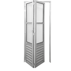 Porta Camarão Palheta Com Vidro Aluminio Branco Linha 25 - 21