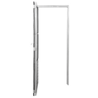 Porta Camarão Palheta Com Vidro Aluminio Branco Linha 25 - 21