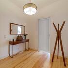 Porta Canaletada De Aço Galvanizado Branco Direita - 215x100