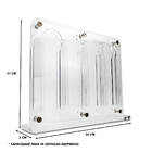 Porta Cápsula Acrílico Vertical Para 40 Capsulas Nespresso