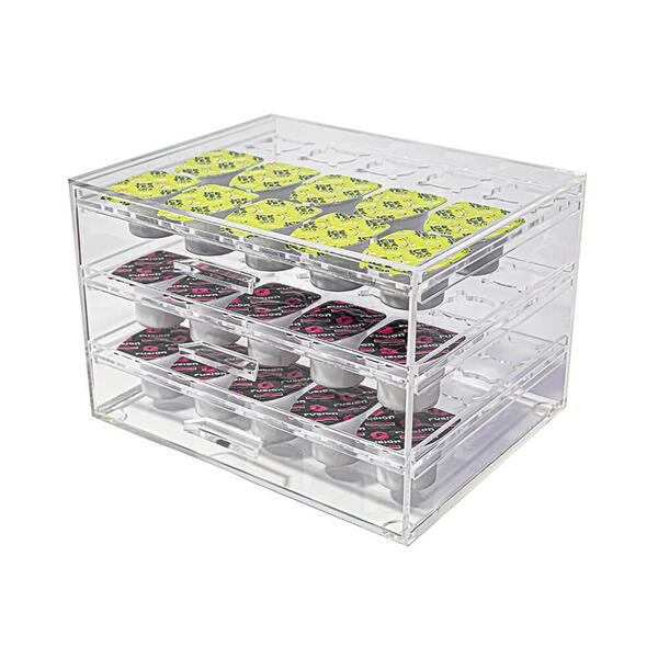 Porta Capsula Bblend Acrílico 45 Capsulas