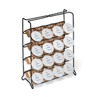 Porta Cápsulas 3 Corações Preto Delinia