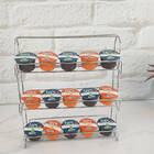 Porta Cápsulas De Café Libérica Cromado Schmitt