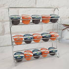 Porta Cápsulas De Café Libérica Cromado Schmitt