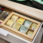 Porta Chá Bambu 8x31x20cm Delinia