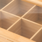 Porta Chá Bambu 8x31x20cm Delinia