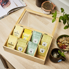 Porta Chá Bambu 8x31x20cm Delinia