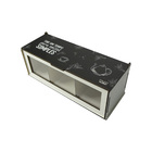 Porta Chá Caixa 3 Divisórias Com Visor Mdf Coisas Simples