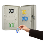 Porta Chave Armário Claviculário Aço Para 93 Chaves Com Chave