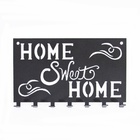 Porta Chave Home Sweet Home - Preto